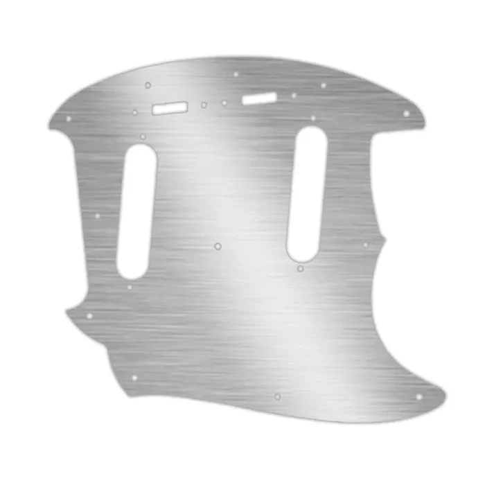 Fender 2019 Made In Mexico Vintera 60‘s Mustang – Brushed Silver (Simulated)