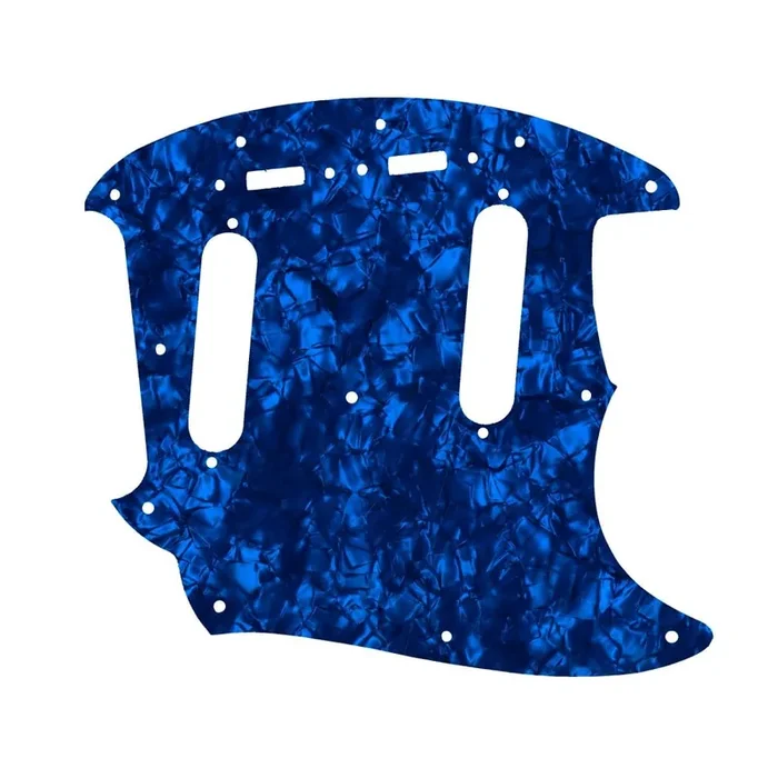 Fender 2019 Made In Mexico Vintera 60‘s Mustang – Dark Blue Pearl Black/White/Black Lamination