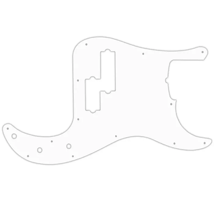Fender 5 String American Professional Precison Bass – Thin Shiny White .060″ / 1.52mm Thickness, No Bevelled Edge