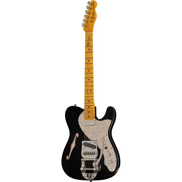Fender 68 Tele Thinline ABLK Relic