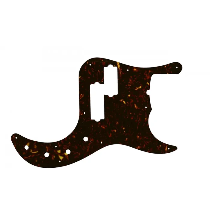 Fender American Deluxe 5 String Precision Bass – Dark Brown Celluloid Tortoiseshell W/B/W Lamination