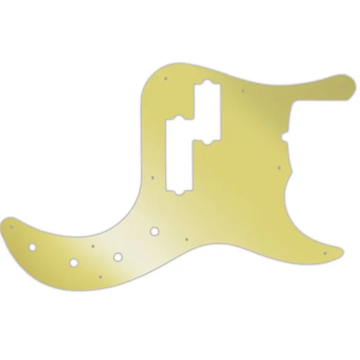 Fender American Deluxe 5 String Precision Bass – Gold Mirror