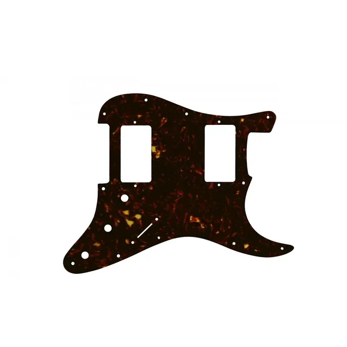 Fender Blacktop Series Strat 2 Humbuckers – Dark Brown Celluloid Tortoiseshell White/Black/White 4 ply Lamination