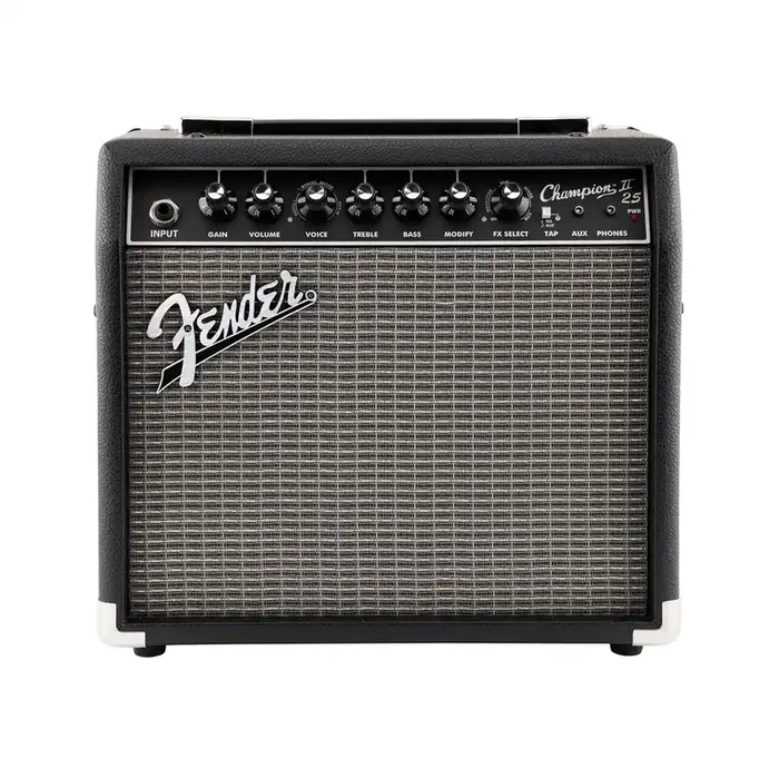 Fender Champion II 25 Guitar Combo Amplifier, 230V UK
