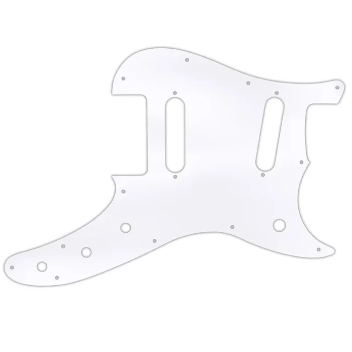 Fender Duosonic Offset SS – Clear Acrylic Thick