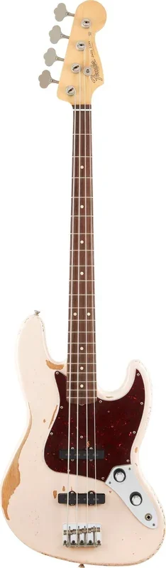 Fender Flea Signature Jazz Bass, Roadworn Shell Pink