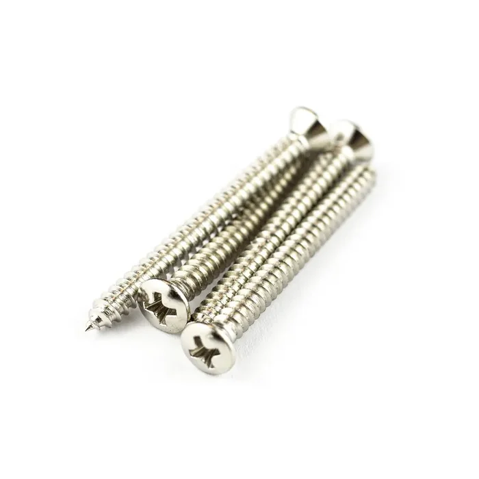 Fender Guitar/Bass Neck Mounting Screws, 4-Pack