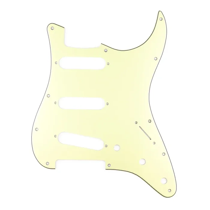 Fender Modern-Style Stratocaster Pickguard, 3-Ply Mint Green