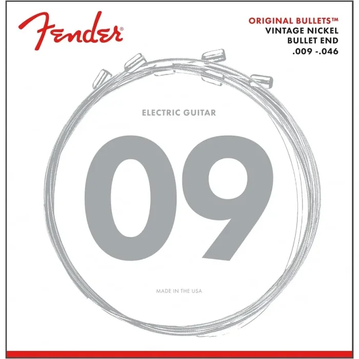 Fender Original Bullets 3150LR Vintage Nickel Wound Electric Guitar Strings 9-46