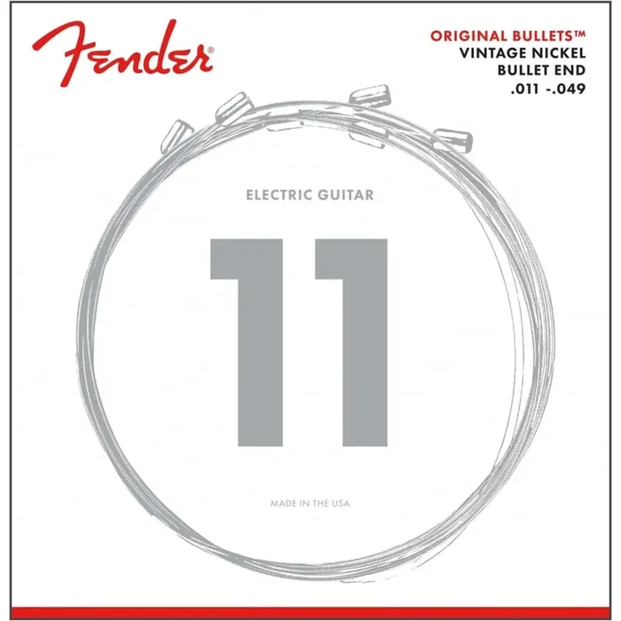 Fender Original Bullets 3150M Pure Nickel Wound 11-49 Gauge Electric Guitar Strings