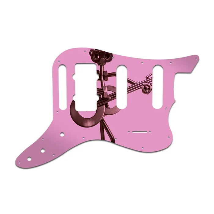Fender Pawn Shop Bass Vi – Pink Mirror