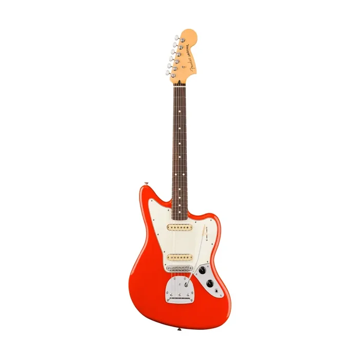 Fender Player II Jaguar Electric Guitar, RW FB, Coral Red