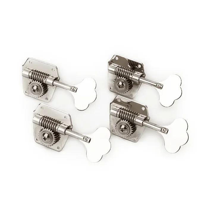 Fender Pure Vintage Bass Tuning Machines, Nickel, Kluson-Style