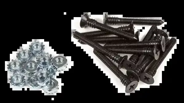 Fender Pure Vintage Speaker Mounting Stud and Nut Set Authentic Amp Hardware