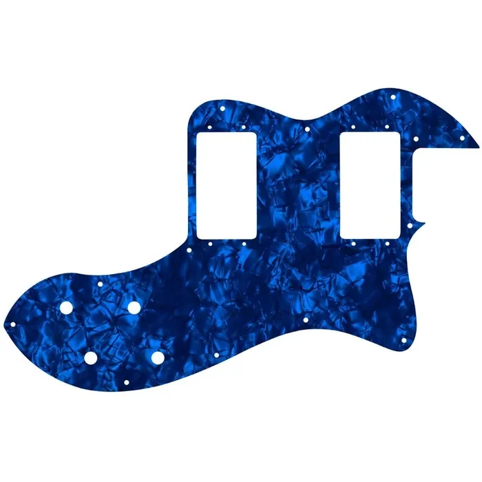 Fender Tele Thinline Deluxe Classic Player – Dark Blue Pearl Black/White/Black Lamination