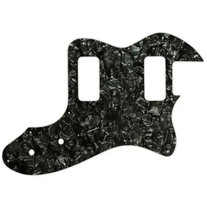 Fender Telecaster Thinline Super Deluxe – Black Pearl/White/Black 3 Ply