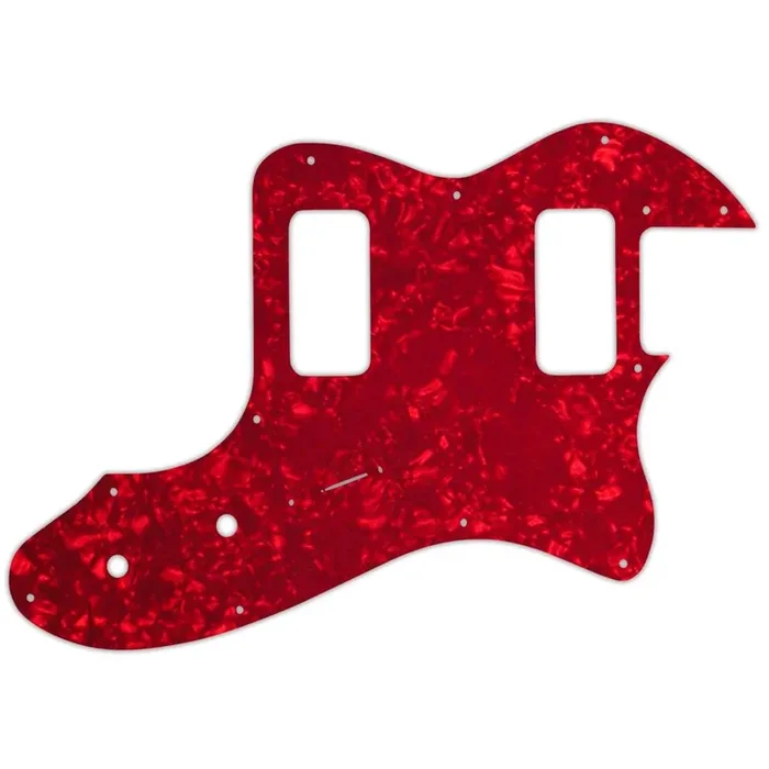 Fender Telecaster Thinline Super Deluxe – Red Pearl W/B/W Lamination