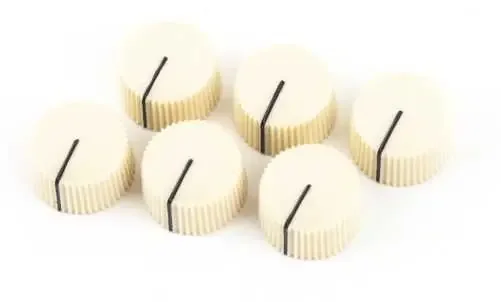 Fender Vintage Radio Amplifier Knobs (Cream)