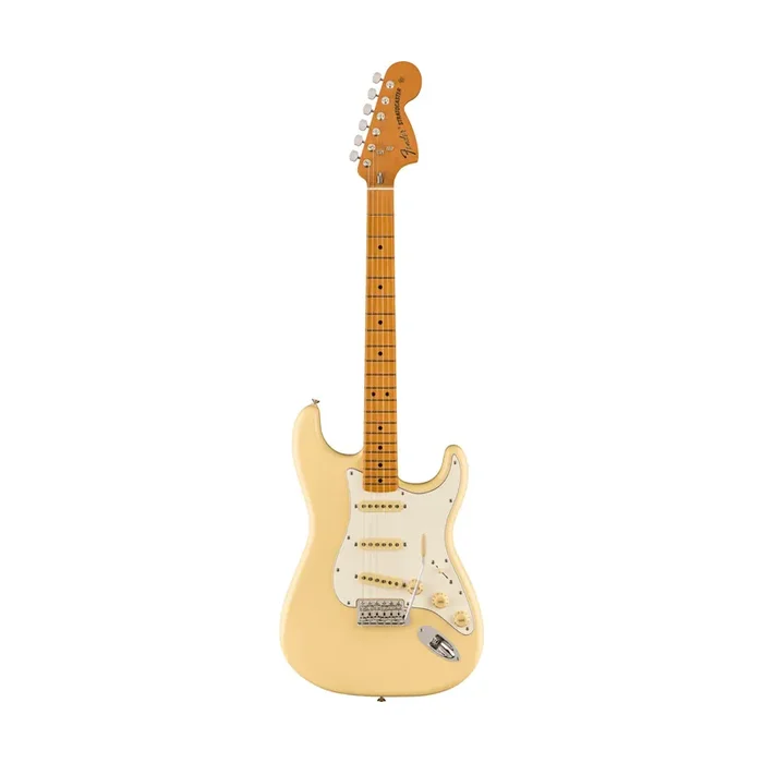 Fender Vintera II 70s Stratocaster Electric Guitar, Maple FB, Vintera White