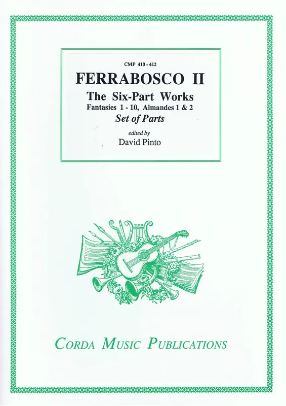 Ferrabosco II The Six-Part Works
