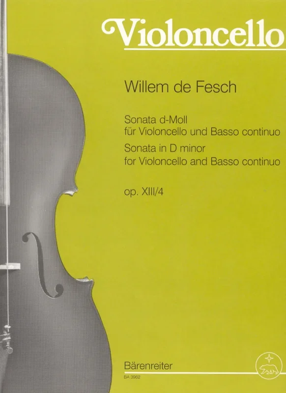 Fesch: Cello Sonata in D Minor, Op. 13, No. 4