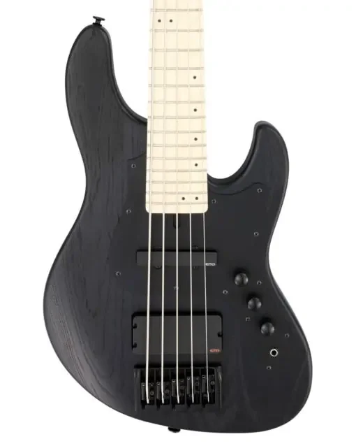FGN J-Standard Mighty Jazz 5-String – Open Pore Black