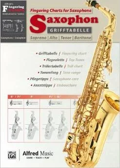 Fingering Chart: Saxophone (Alfred/Grifftabelle)