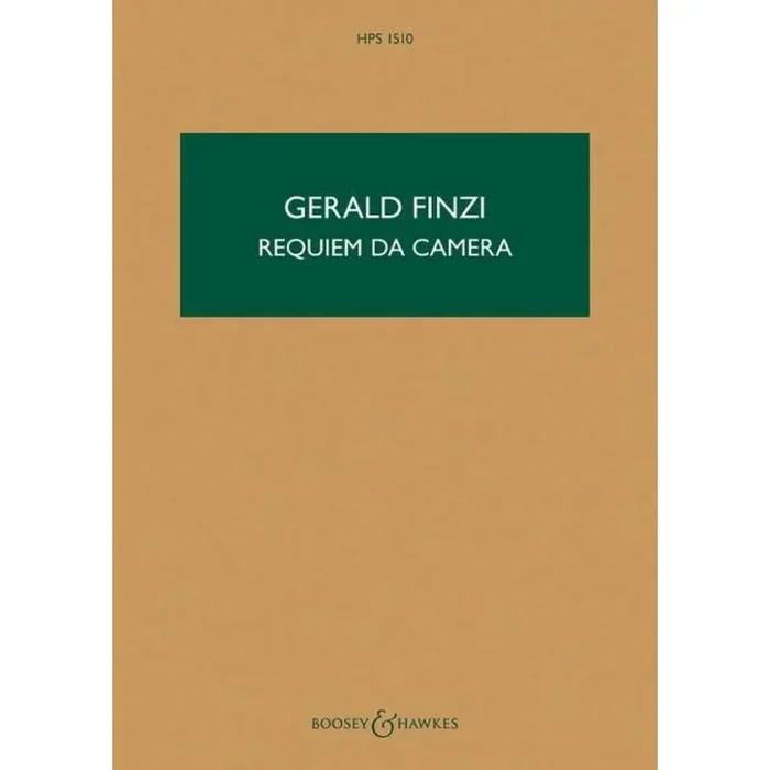 Finzi, Gerald – Requiem da Camera HPS 1510