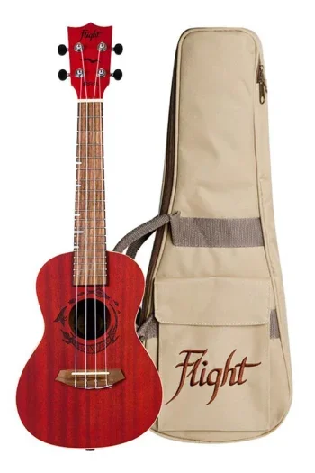 Flight DUC380 Gemstone Coral Concert Ukulele