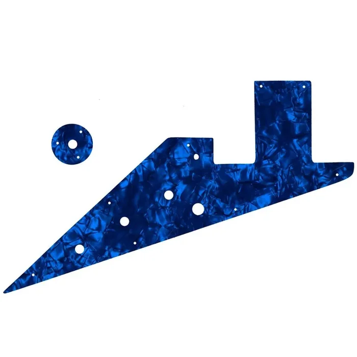 Flying V 58 – Dark Blue Pearl Black/White/Black Lamination