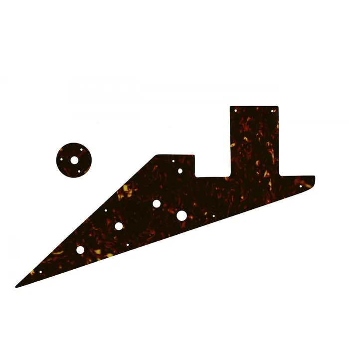 Flying V 58 – Dark Brown Celluloid Tortoiseshell W/B/W Lamination