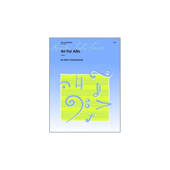 Frackenpohl, Arthur – Air for Alto