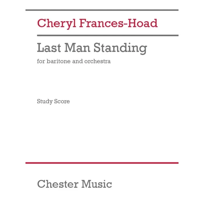 Frances-Hoad, Cheryl – Last Man Standing
