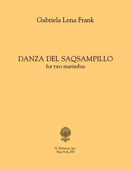 Frank: Danza de los Saqsampillos (Version for 2 Marimbas)