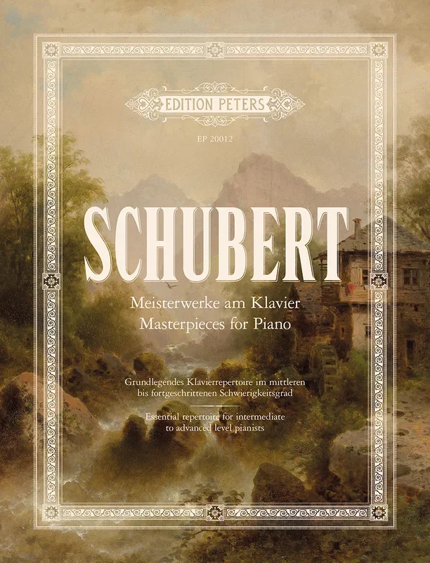 Franz Schubert : Franz Schubert : Scherzo In B-Flat, D 593 – Piano – Faber Digital
