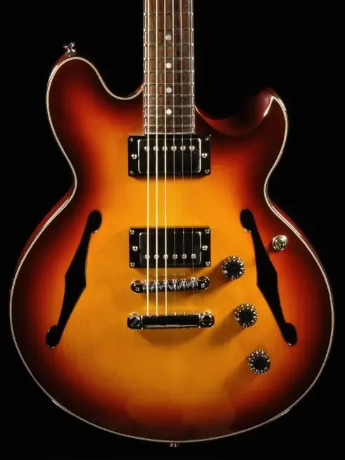 Fret-King Black Label Elise Guitar in Tobacco Sunburst with Luxury Bag