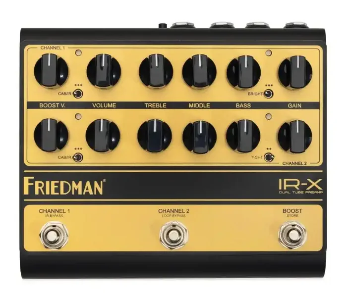 Friedman IR-X Dual Tube Preamp & DI All-Tube Direct Guitar Solution