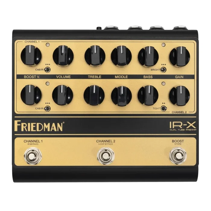 FRIEDMAN IR-X Dual Tube Preamp & DI – Simple All-Tube Direct Solution