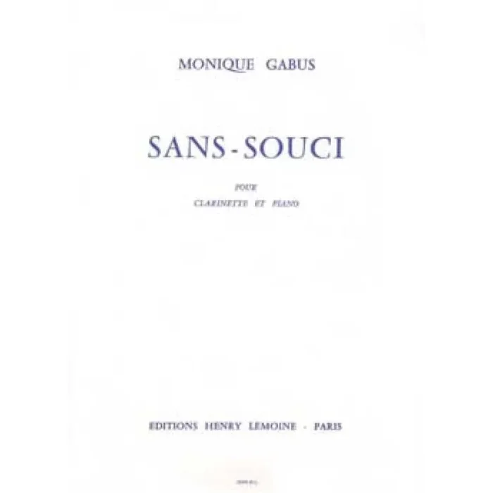 Gabus, Monique – Sans-Souci