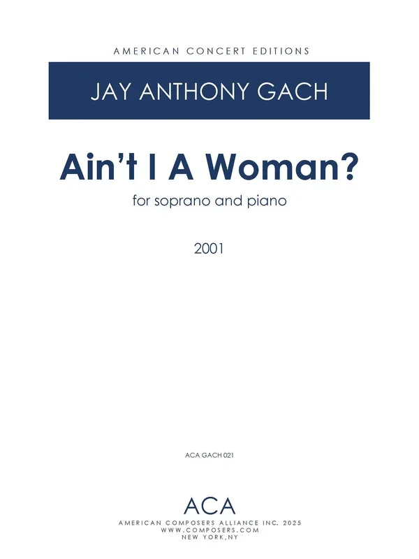 Gach: Ain’t I a Woman?