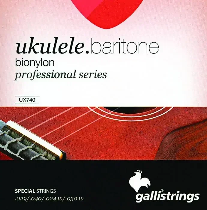 Galli Bionylon Pro Baritone Ukulele String Set