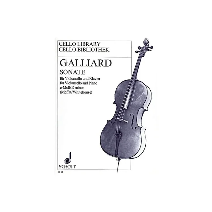 Galliard, Johann Ernst – Sonata E Minor