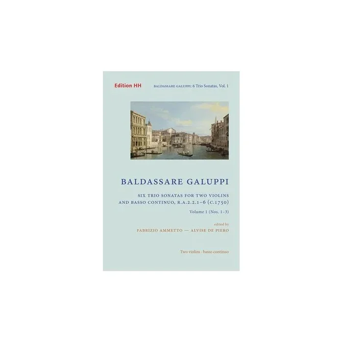 Galuppi, Baldassare – Six Trio Sonatas Volume 1 Vol. 1