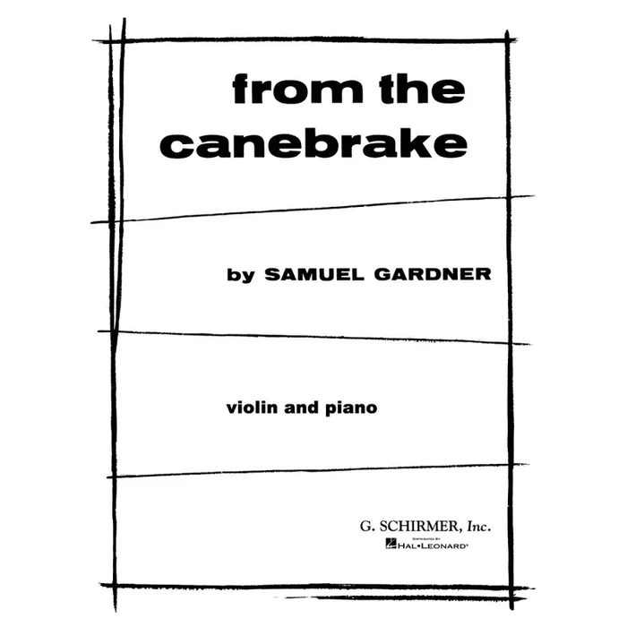 Gardner, John – From the Canebrake
