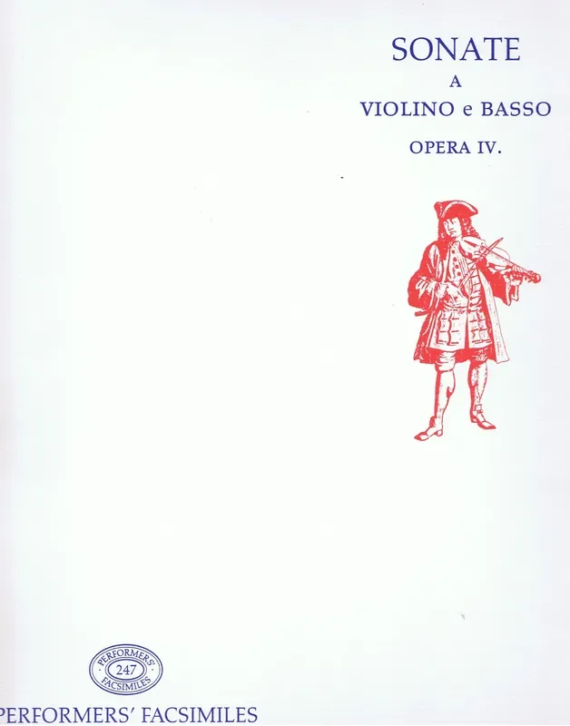 Geminiani Sonatas for Violin and Basso Continuo, Op. 4