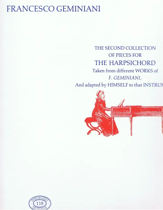 Geminiani The Second Collection of Pieces for the Harpsichord