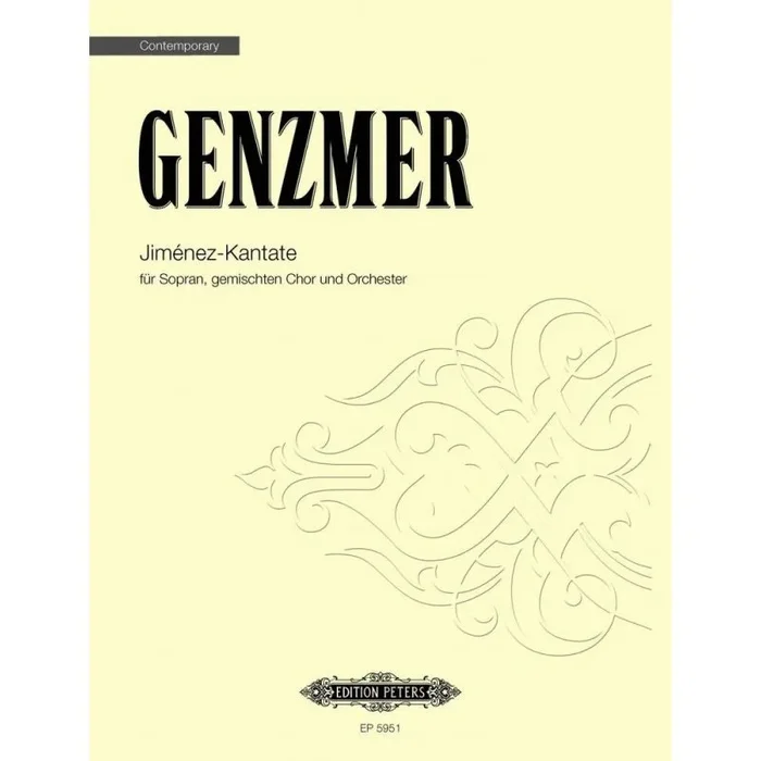 Genzmer, Harald – Jiménez Cantata