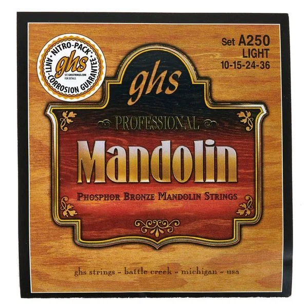 GHS A250 Mandolin String Set Light
