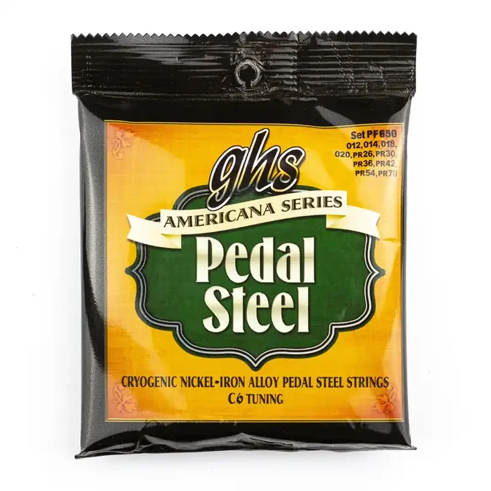 GHS Americana Nickel Pedal Steel Strings, C6 Tuning