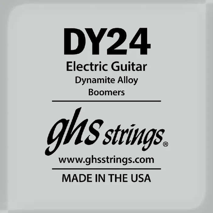 GHS Boomers Hex Core Nickel Wound 24 (.024″) Electric Guitar Single String